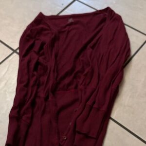 Center style cardigan